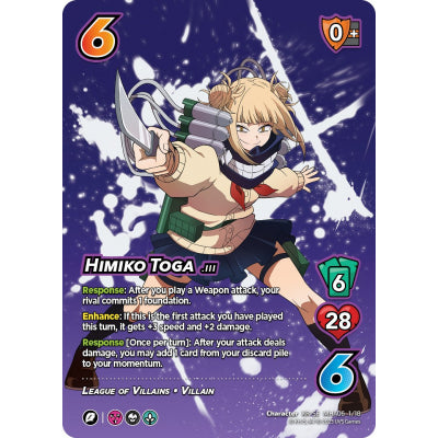 Himiko Toga (XR-SE MHA06 1/18) (Foil)