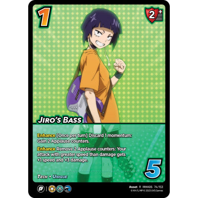 Jiro's Bass (XR-R MHA06 74/153) (Foil)