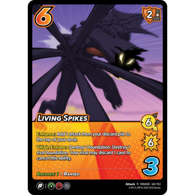 Living Spikes (R MHA06 48/153) (Foil)