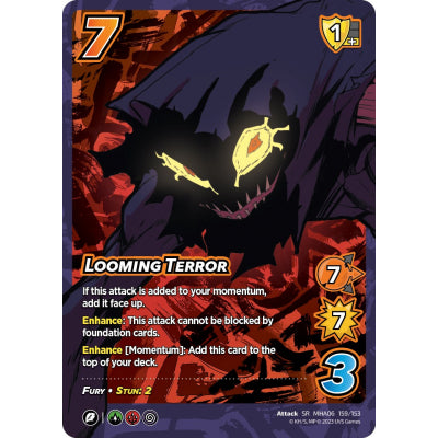 Looming Terror (SR MHA06 159/153) (Foil)