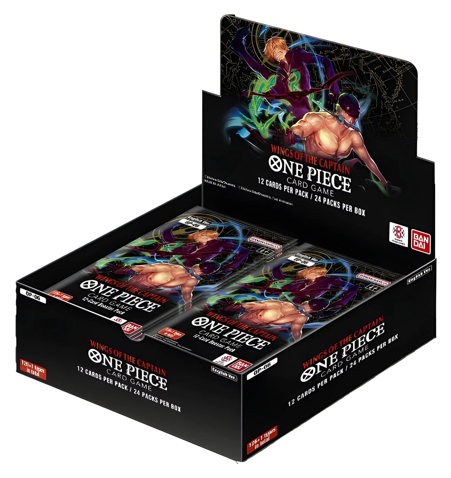 One Piece Wings of the Captain (OP06) Booster Box