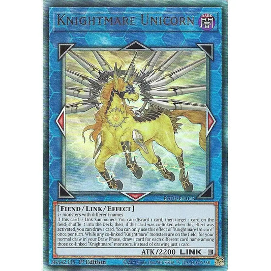 Yu-Gi-Oh! RA01-EN043 Knightmare Unicorn (Ultra Rare)