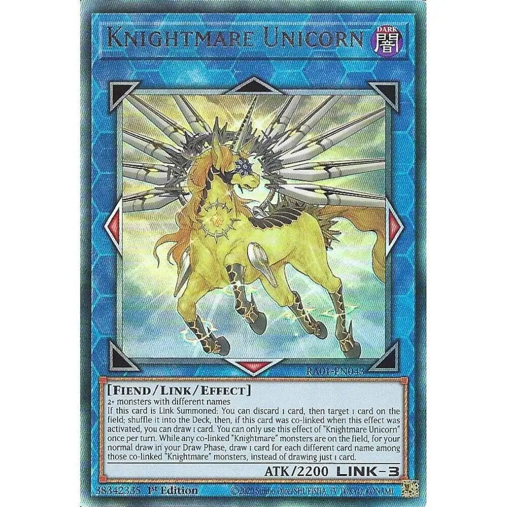 Knightmare Unicorn Ultimate Rare RA01