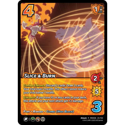 Slice & Burn (R MHA06 23/153) (Foil)