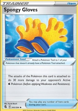 Pokemon Spongy Gloves (FST 243) : Fusion Strike