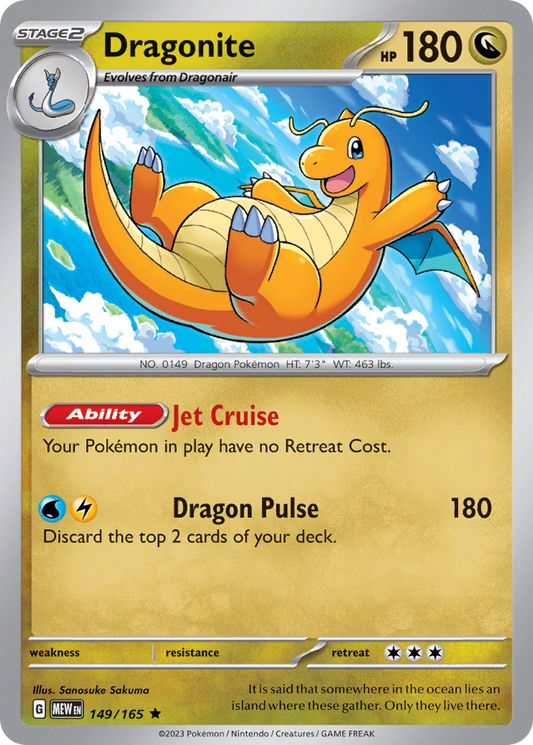 Pokemon Dragonite (MEW 149) : 151