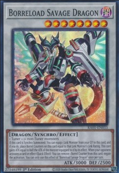 Yu-Gi-Oh! RA01-EN033 Borreload Savage Dragon (Super Rare)