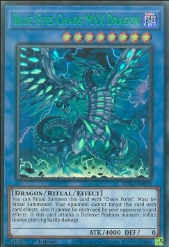 Yu-Gi-Oh! LDS2-EN016 Blue-Eyes Chaos MAX Dragon (V.3 Ultra Rare)