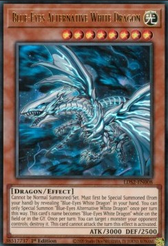 Yu-Gi-Oh! LDS2-EN008 Blue-Eyes Alternative White Dragon (V.1 Ultra Rare)