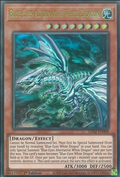 Yu-Gi-Oh! LDS2-EN008 Blue-Eyes Alternative White Dragon (Ultra Rare)