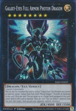 Yu-Gi-Oh! RA01-EN037 Galaxy-Eyes Full Armor Photon Dragon (Super Rare)