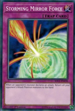 Yu-Gi-Oh! SDCL-EN038 Storming Mirror Force (Common)